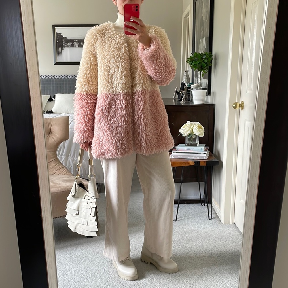 😍😍SALE😍😍 Pia Rossi Faux Fur Teddy Coat